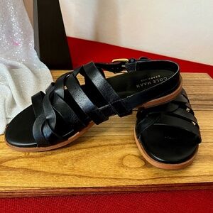 Cole Haan Fiona Grand flat sandals size 8